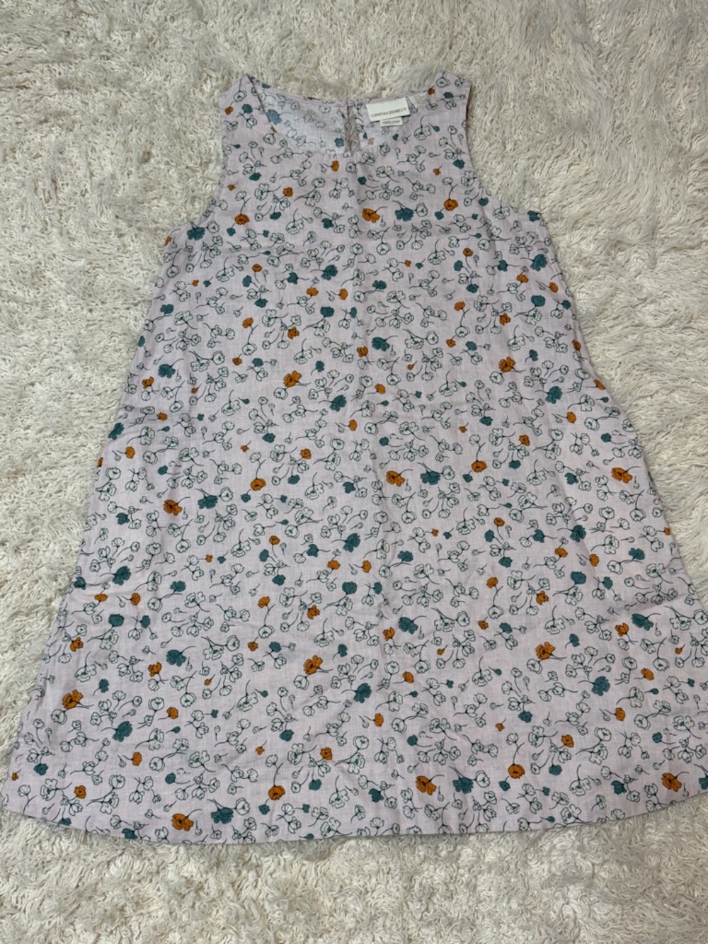 NWOT Women’s XS Cynthia Rowley sleeveless light Pink Floral Shift Dress